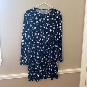 Mango basics long sleeved mini dress